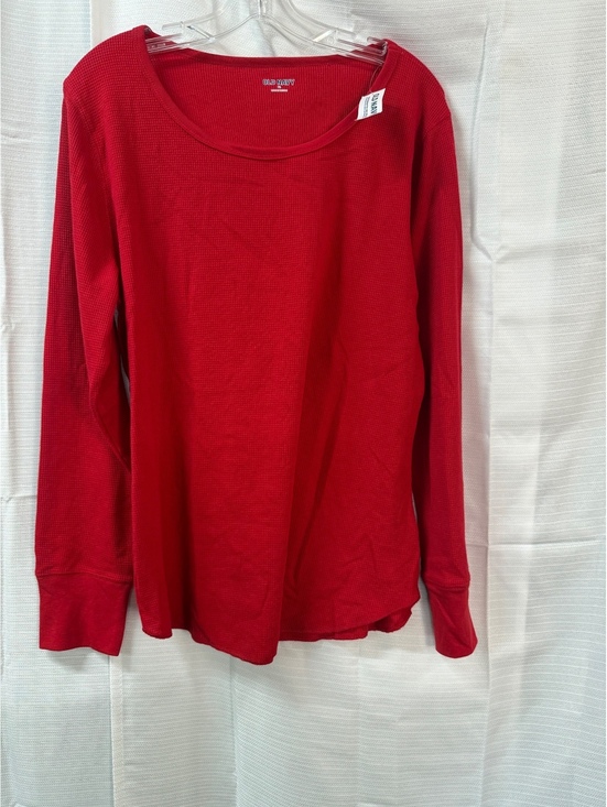 Old Navy Tops - Old Navy Women's Red Long Sleeve Thermal Shirt XL